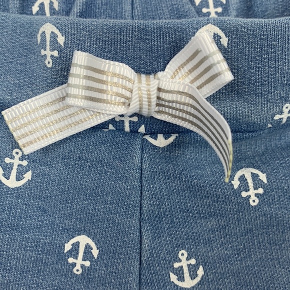 Tommy Bahama Girls Nautical Anchor Shorts Size 7/8 - Picture 3 of 7